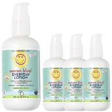 캘리포니아베이비 에브리데이 서머 블렌드 유아로션, 251ml, 4개