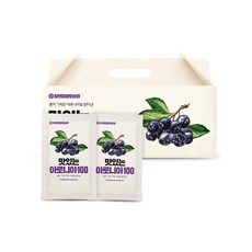 아로니아 건강즙 착즙원액 주스 고당도 선별 13Brix 안토시아닌, 1박스, 70ml