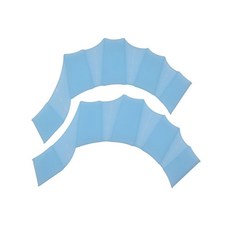 실리콘 수영 물갈퀴 손갈퀴 개구리 손가락 오리발 손가락물갈퀴 오리손 손오리발, 블루
