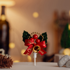 크리스마스 케이크 장식 데코 클레이 리스 토퍼 픽 50개입 대량구매, 50개, 골드라인나뭇잎(LF-06)