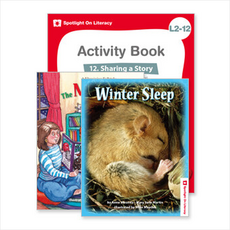 사회평론 Spotlight On Literacy Level 2-12 Share a Story 세트 +미니수첩제공, AnneMiranda