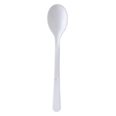 눈꽃나무 위생 개별 포장 백색 일회용 빙수 숟가락 대 18cm 100개입