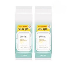 포인트앤 딥 클린 립앤아이 리무버 롱패드 88매 X 2, 2세트