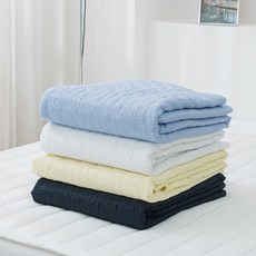 여름침구커버세트 여름침구패드 시원한이불 시어서커 무봉제 여름 이불(세트) SS Q, 이불베개세트SS, 화이트