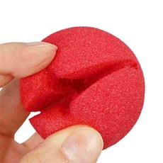YGSA 피에로 코 파티용품, 1개, 빨강, 지름4.8cm
