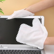 부직포 청소장갑 손걸레 먼지제거 글러브 청소포 10개, 상세페이지 참조, 1개