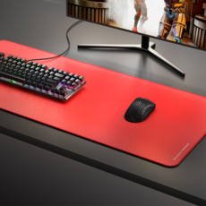 펄사 파라 컨트롤 V2 게이밍 마우스 패드 (레드 XXL) PMP11XXLR, 레드, 1개