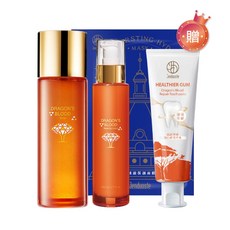 JD龍血求麗修護乳80mL 化妝水120mL 短效期套組 (贈面膜*2+牙膏*1), 1個