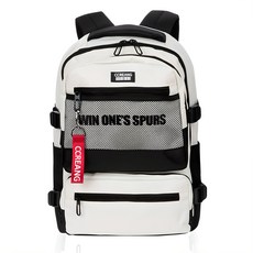 끄레앙 남녀공용 학생 캐주얼 백팩 CR2103 + 키링장식