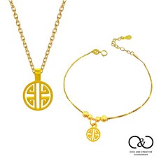 【C&C】福祿如意套組(項鍊/手鍊)_A-CC-A018-1