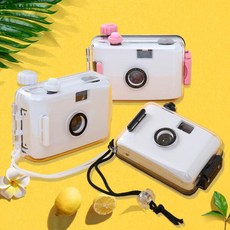 옛날감성 레트로 토이 카메라 (5color), 화이트민트_1276509, 1개
