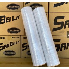 SANBeiLa 工業用PE伸縮膜, 1個, （店到店）一筆訂單最多1箱, 200m
