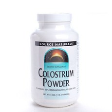 SOURCE NATURALS 牛初乳粉, 113.4克, 1個