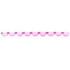 펠트 주름지 띠 핑크 칼라 투톤, 본상품선택