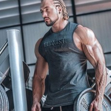 男款健身無袖背心