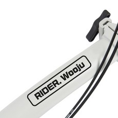 자전거 오토바이 이름스티커 헬멧 네임텍 데칼, 1개, 라지x실버