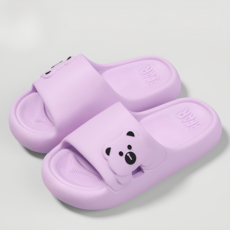 슬리팡 귀여운 곰돌이 슬리퍼 EVA 쿠션 실내화