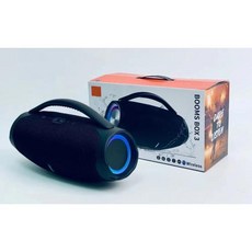 파티 박스 스피커 100W 고출력 BoomBox 3 캠핑 휴대용 음악 신 세대 무선 블루투스 초저베이스, Black