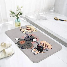 타일형 시공매트 정교한 산타클로스 도어매트 1개 축제용 바닥 매트 거실 러그 침실용 웰컴 야외 크리스, 03 120cmX160cm, 03 C, 1