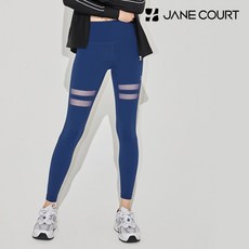 제인코트 아이스누디 메쉬 블럭 8부 레깅스 UNA2915DNNV NC강서