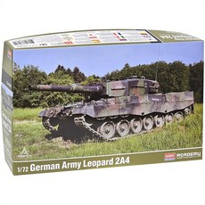 레오파드 전차 독일 육군 2A4 조립식 탱크 프라모델 밀리터리프라모델 전차프라모델 탱크전차, 1개