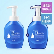 시투와이 네츄럴 아일랜드 퓨어 아쿠아 버블 클렌징 폼, 500ml, 2개