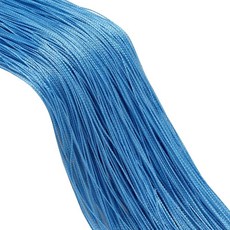 문짝 스크린 스레드 커튼 거실 리본 스트링 분배기 블라인드 암호화 유형 100cm x 200cm, Blue