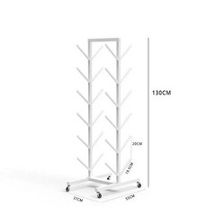 요가 매트 짐볼 헬스장 보관대 홈트 보관함 거치대, 1개, 화이트 요가 매트 12개 수납 가능