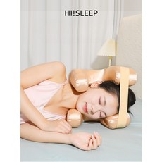 리치힐 메모리폼 성형배게 코붓기 눌림 움직임 방지 목주름 윤곽, 핑크, 1개