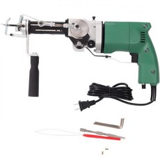 컷 파일 러그 터핑 건 전기 카펫 핸드 플로킹 머신 핸드헬드 니트 스타터 키트 100V240V 719mm 파일루프 직조, 컷 파일 러그 터핑 건 전기 카펫 핸드 플로킹 머신 핸