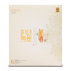 [천제명] 6년근 홍삼녹용 (50ml x 30포) + 쇼핑백 / 공식 직영몰, 1.5L, 1개