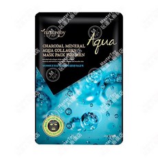 韓國Natureby 原礦炭男士面膜 蘆薈 水膠原 玩達人板橋店, 1個