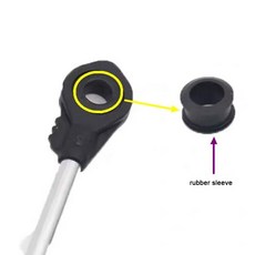 자동차 스틱 기어 도요타 캠리 코롤라 랜드 크루저 프라도 카메리용 시프트 케이블 고무 슬리브, 2) 2pc purple and 2ring