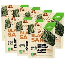 풀무원 블랙김샌드 아몬드, 20g, 7개
