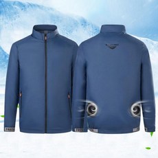 옷 쿨링 작업 조끼 선풍기 작업용 남성