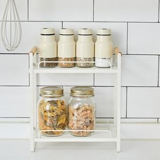 모던하우스 마이키친 우드핸들 2단 양념랙 184290