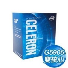 全新 Intel 第十代 Celeron G5905 雙核心處理器 3.5Ghz LGA1200 處理器