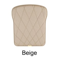 1Pcs 자동차 통기성 쿠션 사계절 일반 새로운 미끄럼 방지 시트 편안한 엉덩이 인테리어 용품 (색상 이름-Beige)