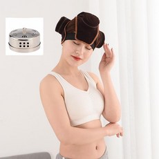 무연 훈증 뜸기 침대용 헤드 머리 관리기, 커피색 머리 5구간+전강, 1개, 기본 색상