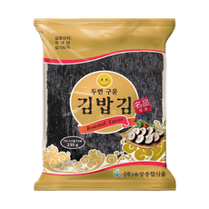 유창김 본사 두번구운 김밥김 (명품) 100매 230g 1봉, 1개