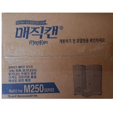 전용 공용 캔 매직 5개입 쓰레기통 16L M250 14L 20L 리필봉투, 쿠팡 본상품선택
