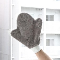 아스트로 청소 장갑 회색 양면 사용할 수 뒤집을 수 있는 파일 × 메쉬 원단 청소용 장갑 좌우 겸용 먼지 잡기 반복 사용할 수 있습니다. 711-91, 상세페이지 참조, 1개