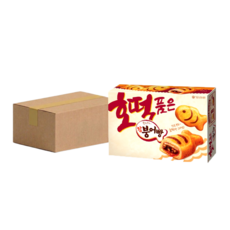 오리온 호떡품은 참붕어빵 대용량, 372g, 8개