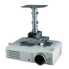 名展影音 LCD-M1萬用型投影機吊架 倒吊式 銀/黑色 易安裝 公司貨保固, 1個