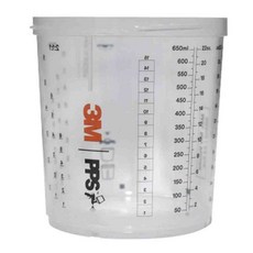 더굿샵 믹싱컵 650ml 1P 스프레이컵 자동차도색용품 페인트용기