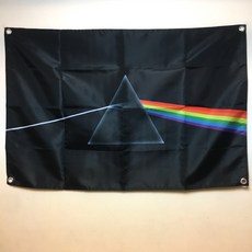 老番顛 Pink Floyd 平克佛洛伊德 迷幻搖滾 經典樂團 旗幟, 1個, 96x64cm