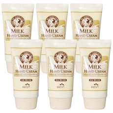 꽃을든남자 우유 핸드크림 80ml, 6개