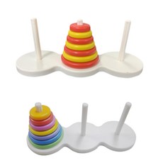 15개월 링끼우기교구 장난감 쌓기 어린이집 영유아 학습용 소아병원 생일, 1개