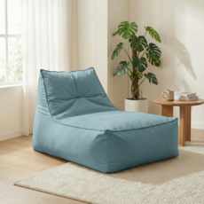 보니타 자이언트 S988K 허그핏 말랑 스웨이드 빈백소파, 쉐도우