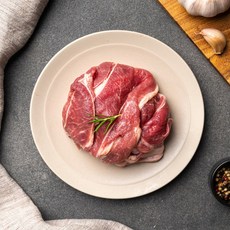 지리산 흑돼지 앞다리살 불고기용, 500g, 3개